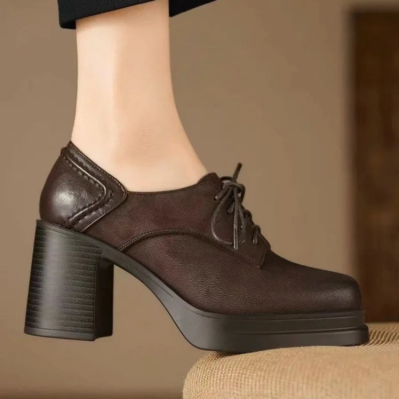 Cleo™ Classic Stylish Lace-Up Heels