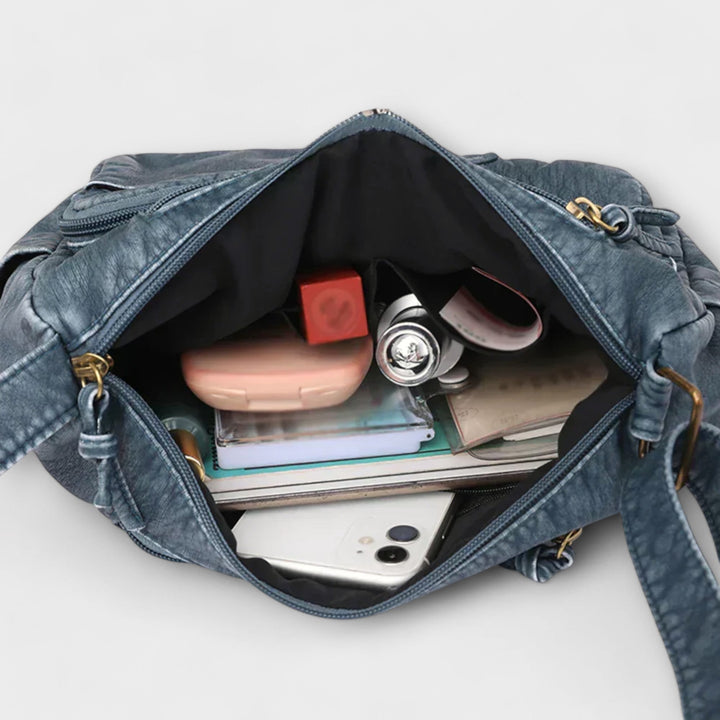 Sharon™ Old-School Leather Bag