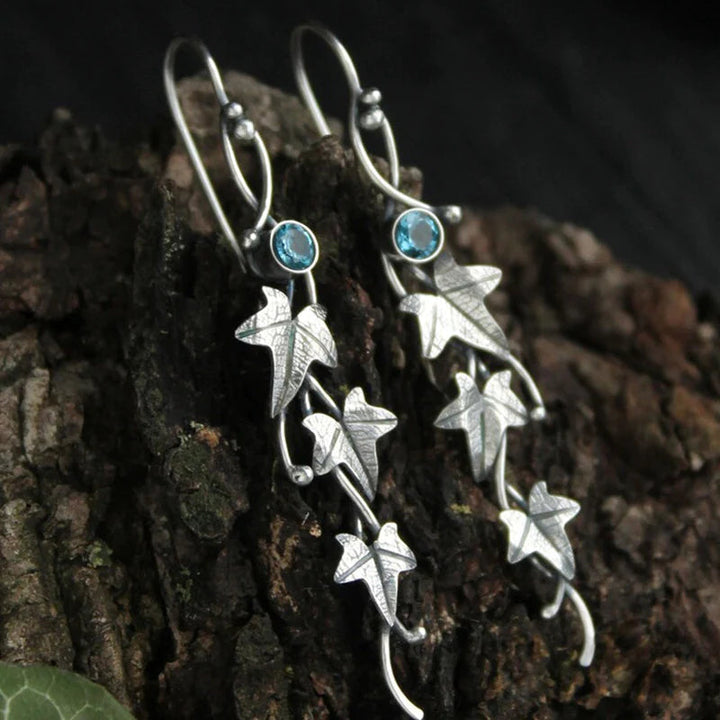 Teagan™ Vintage Leaf Elf Earrings
