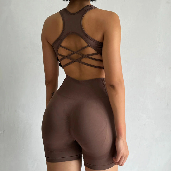 Adele™ Sport Set - 2 PCS Women Seamless Yoga Set