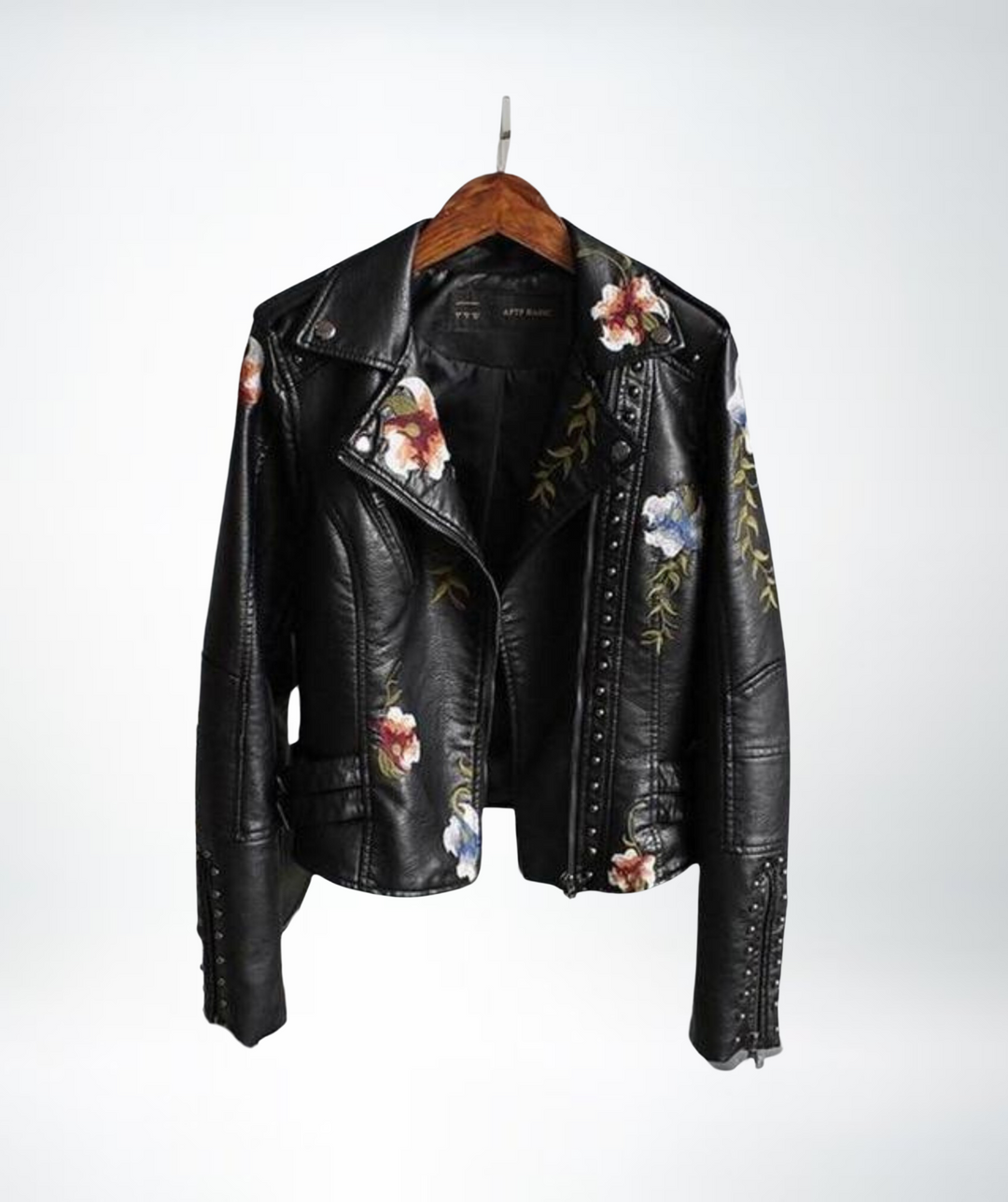 Rose™  Ladies Floral Leather Jacket