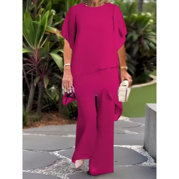 Briar™ Elegant Chiffon Top & Pants Set