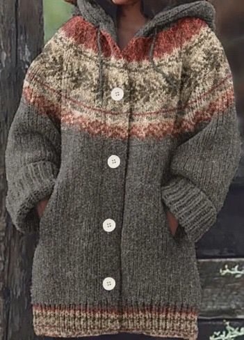 Kali™ | Retro Hoodie Cardigan