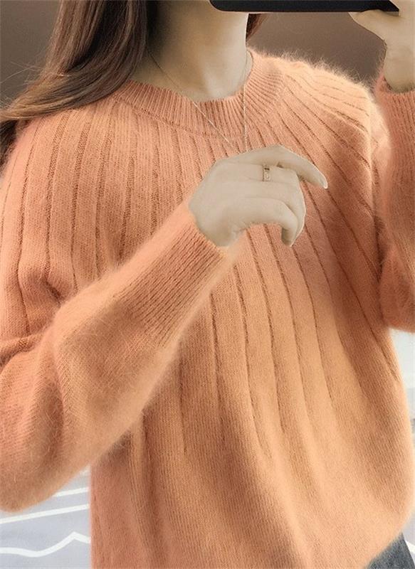 Caitlyn™ - Stylish Ribbed Knit Sweater
