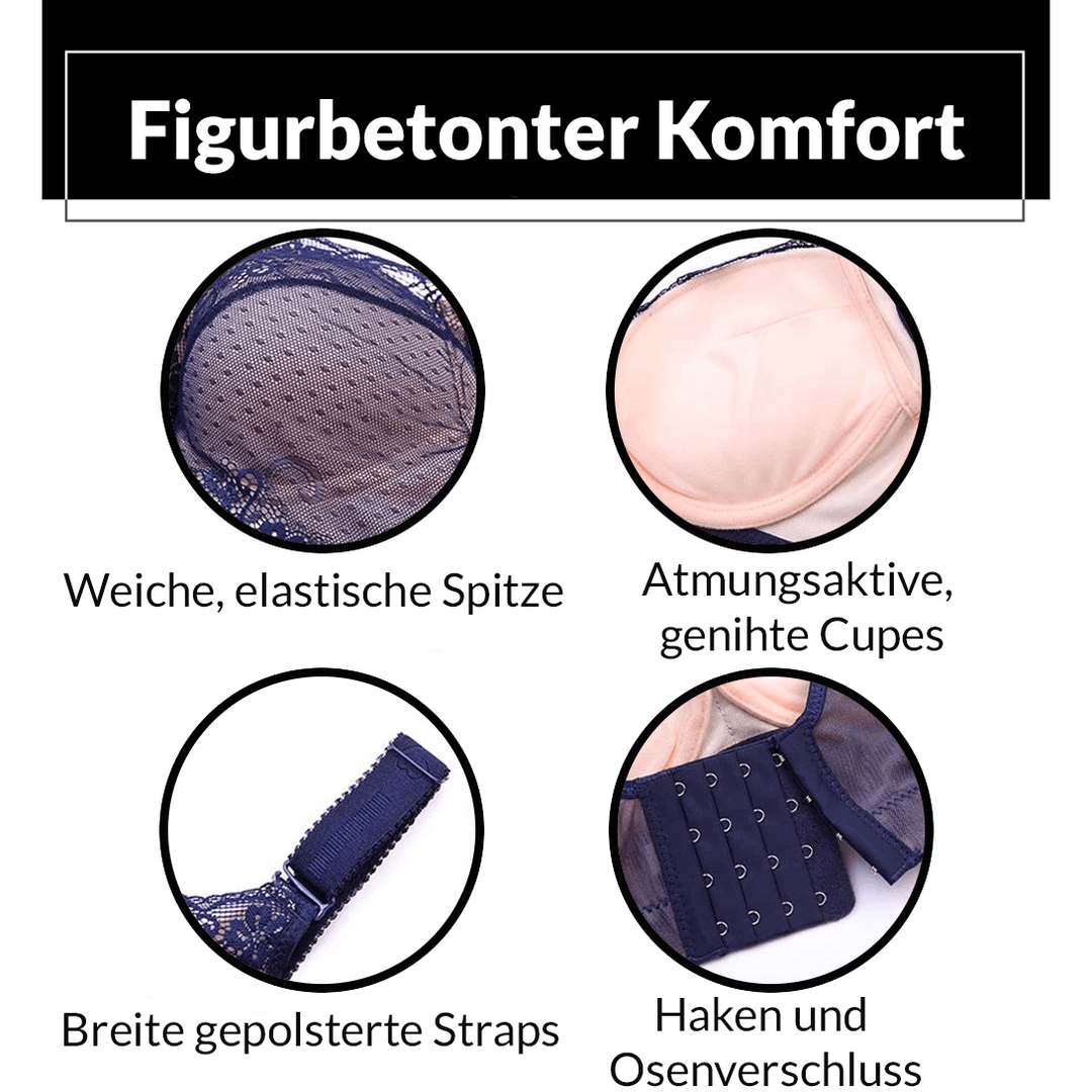 Zara™ Lace bra with push-up effect