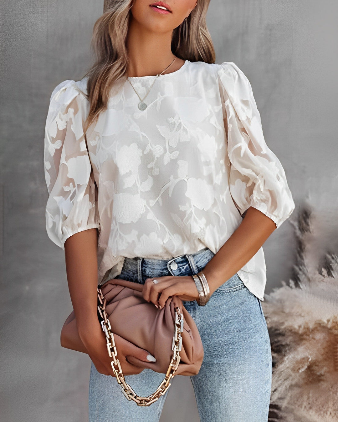 Sierra™ Elegant Embroidered Blouse