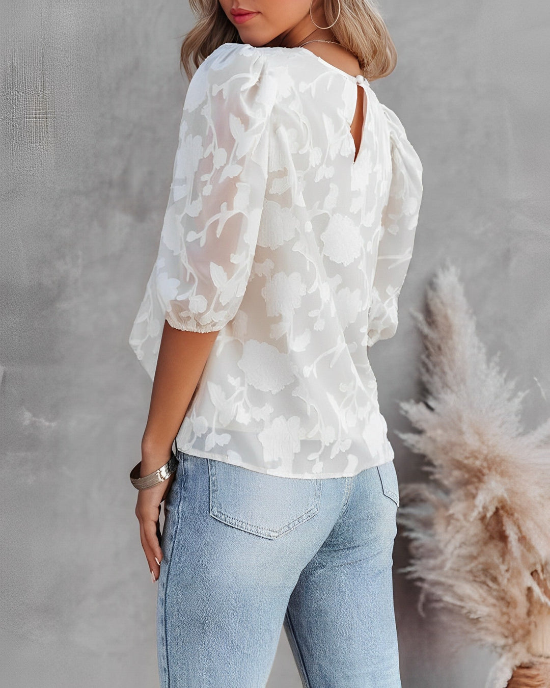 Sierra™ Elegant Embroidered Blouse