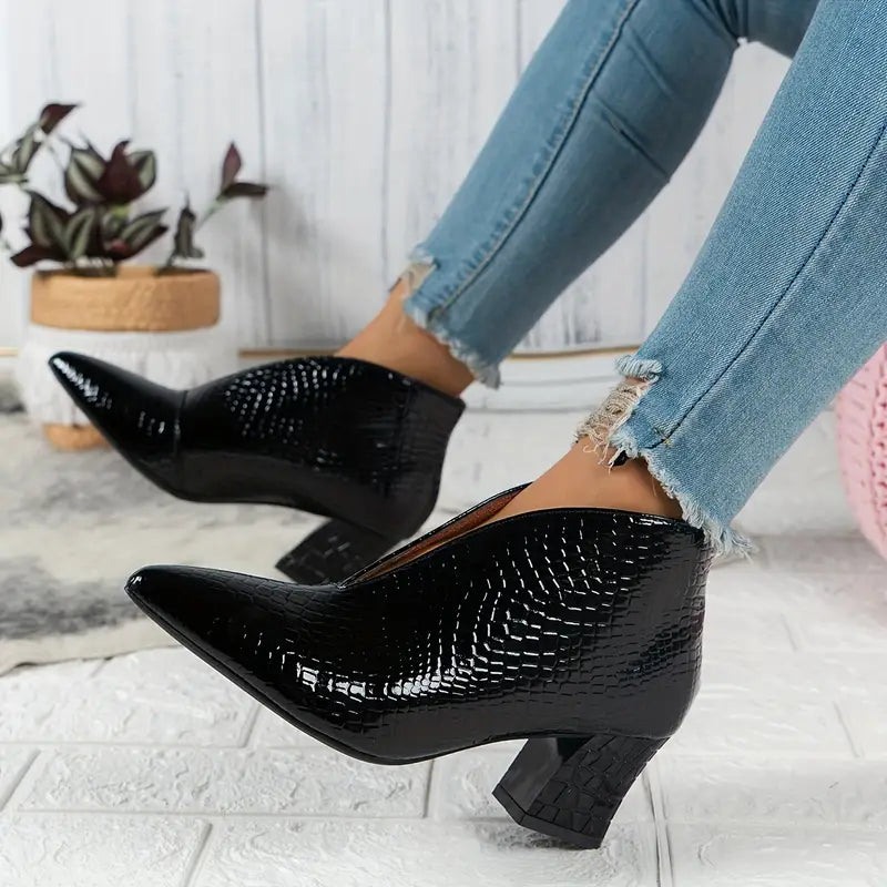 Iris Women's Pointed-Heeled Boot