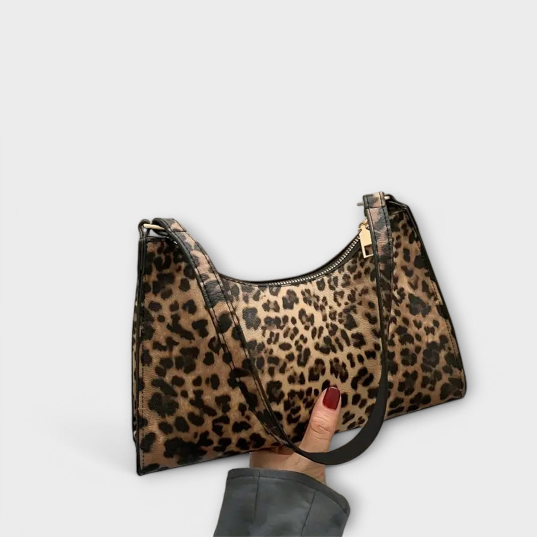 Alaia™ Leopard Print Shoulder Bag