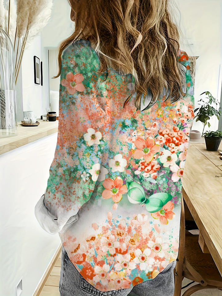 Melanie™ Floral Boho Blouse