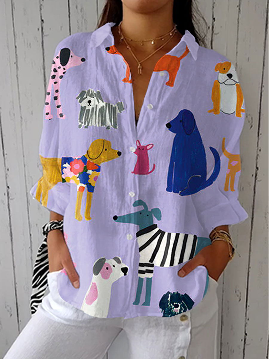 Kimber™ Fun Canine Blouse