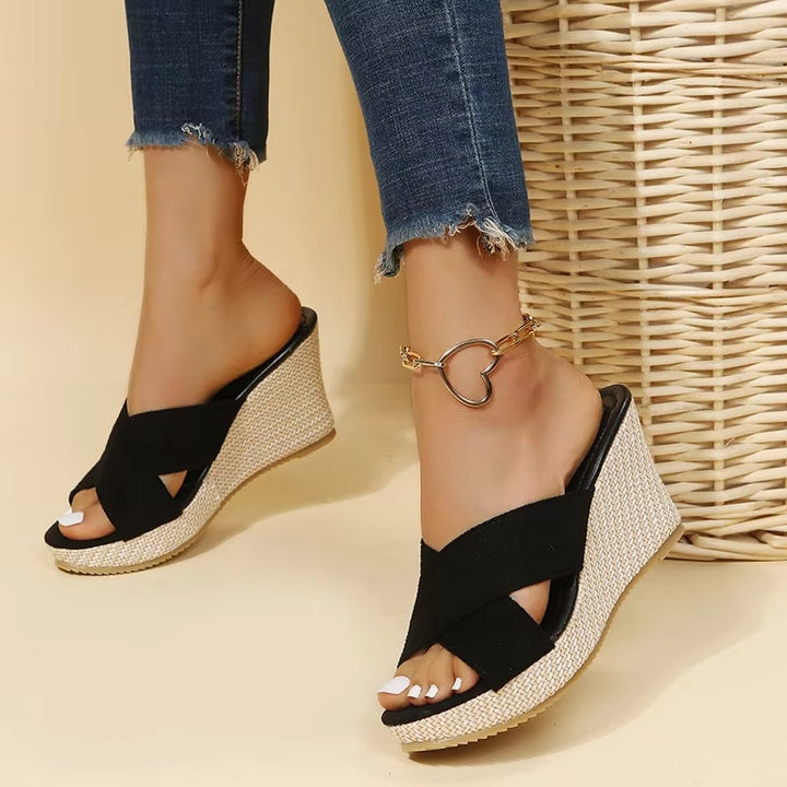 Amélie & Sage™ | Almina Comfort Wedge Sandals