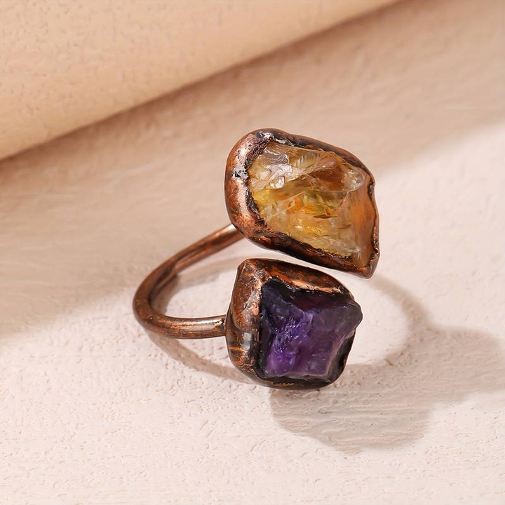 Kali™ Vintage Natural Inlaid Stone Ring