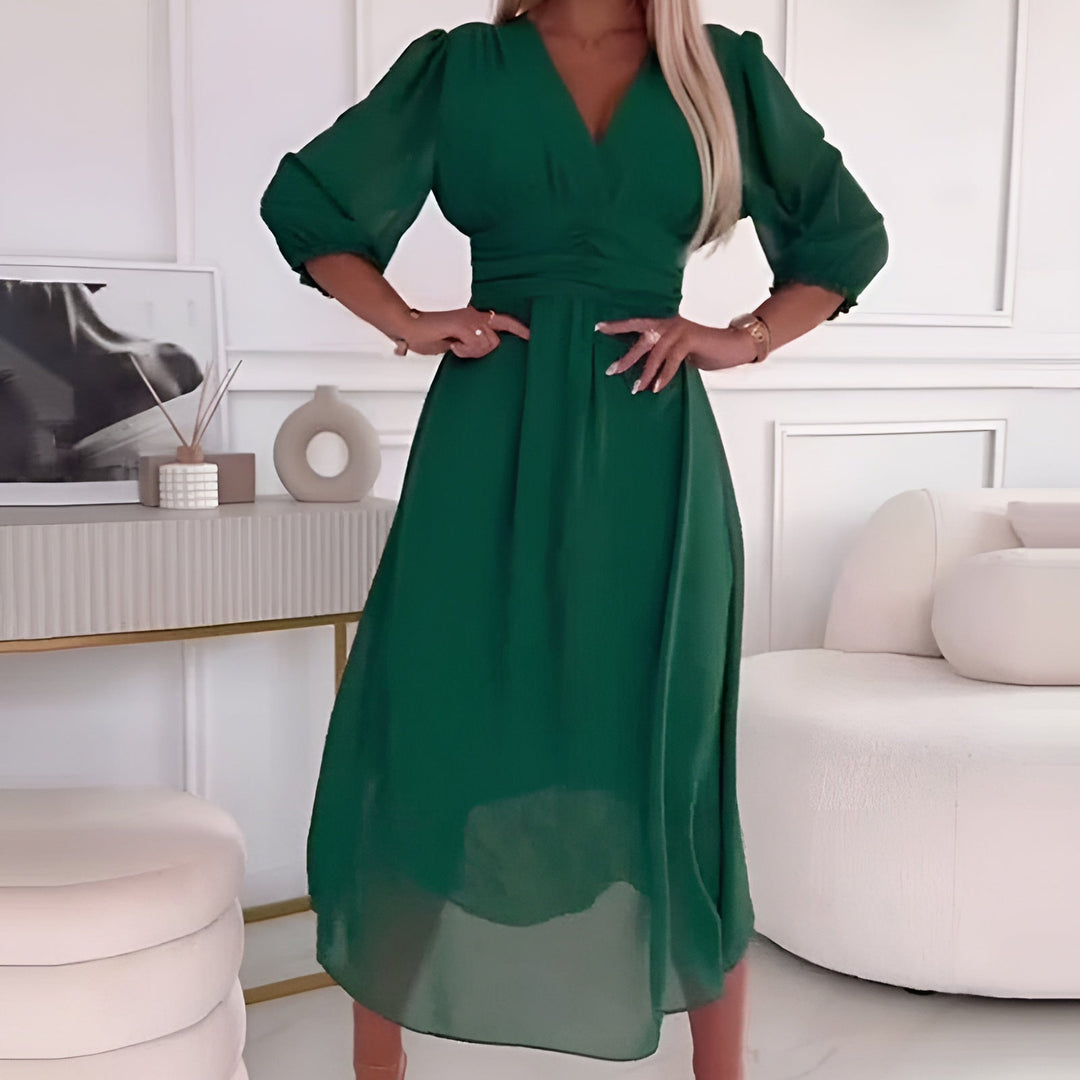 Abigail™ Light Silk Chiffon Dress