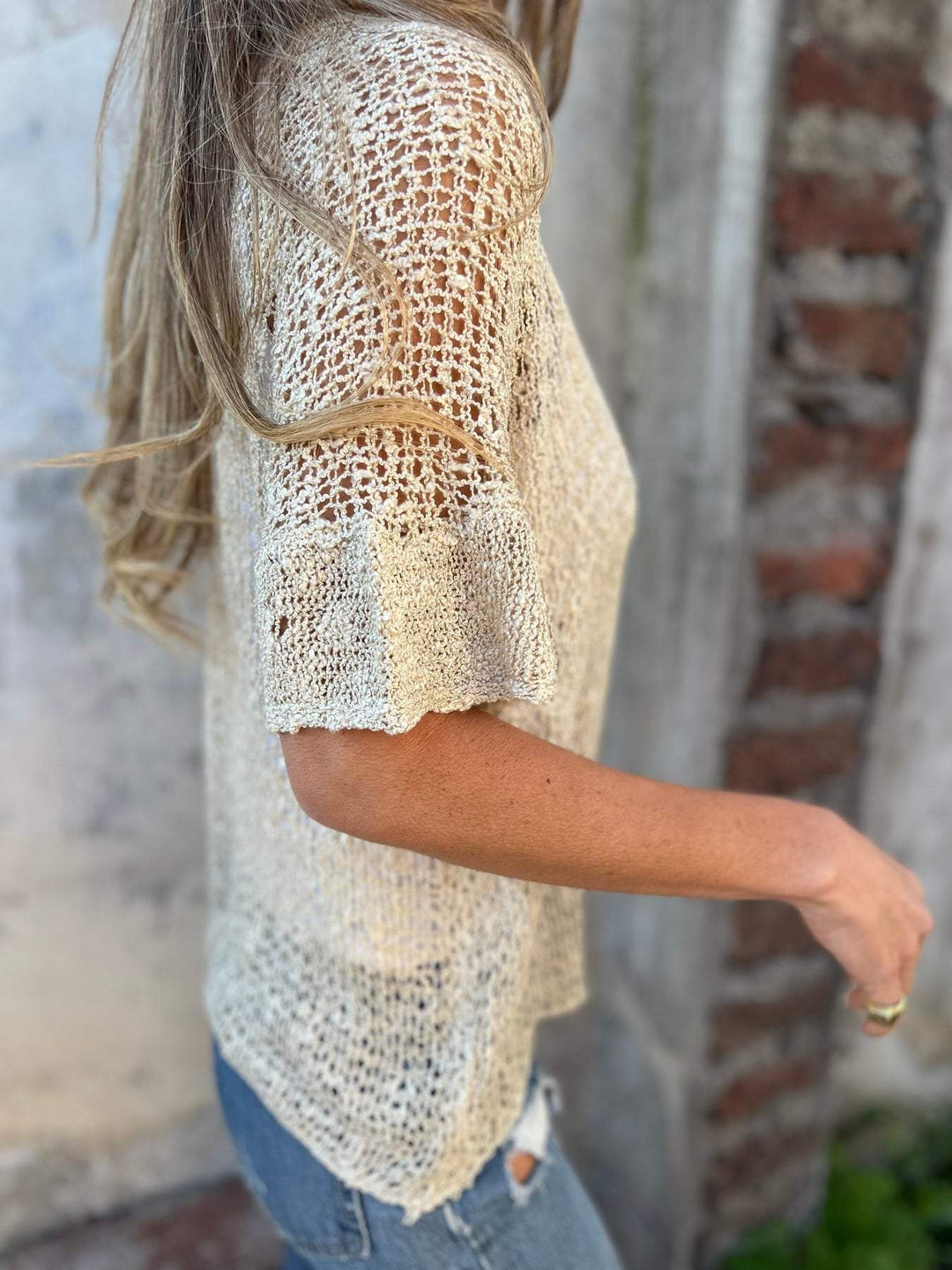 Elara™ Elegant Textured Top