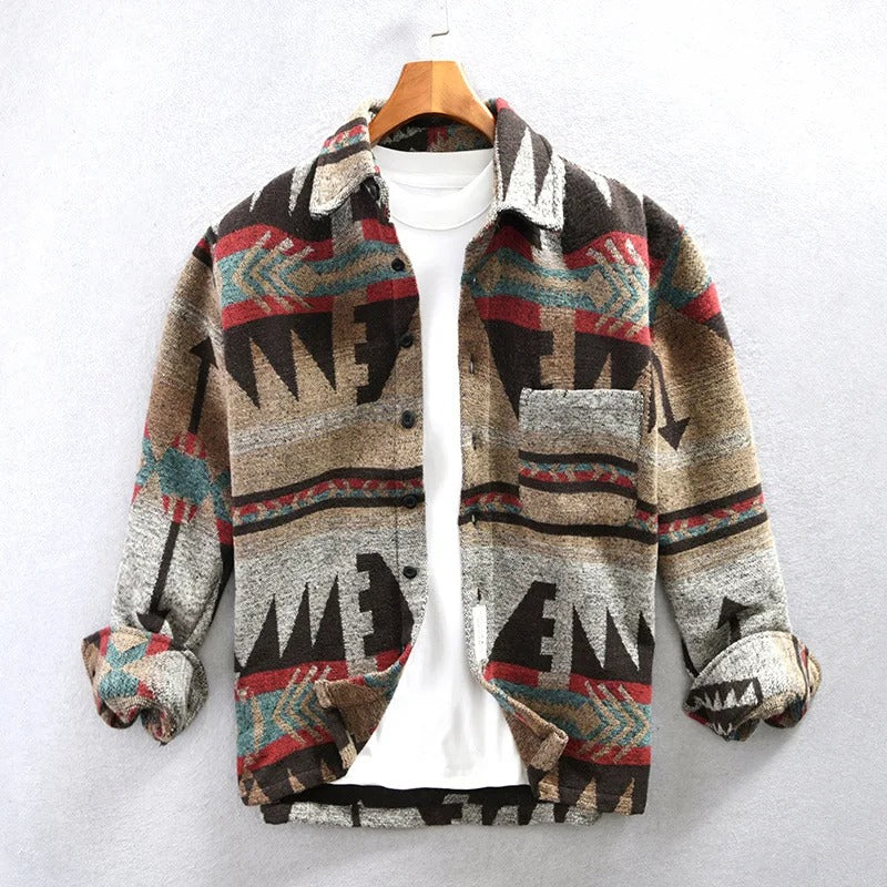 Kennie™ Men's Retro Flannel Shirt