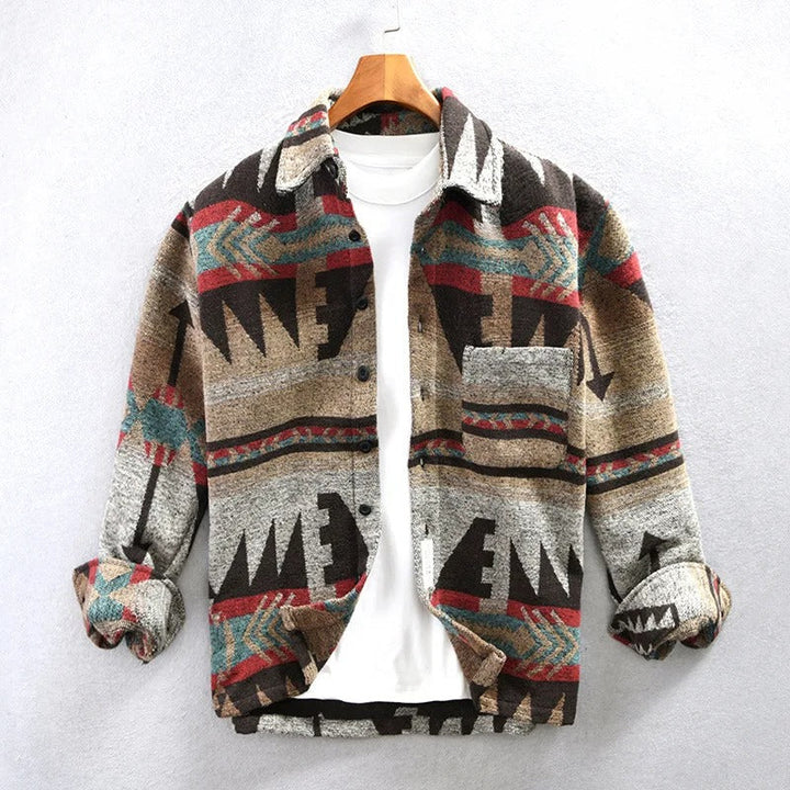 Kennie™ Men's Retro Flannel Shirt
