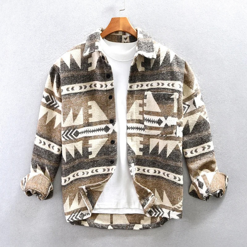 Kennie™ Men's Retro Flannel Shirt