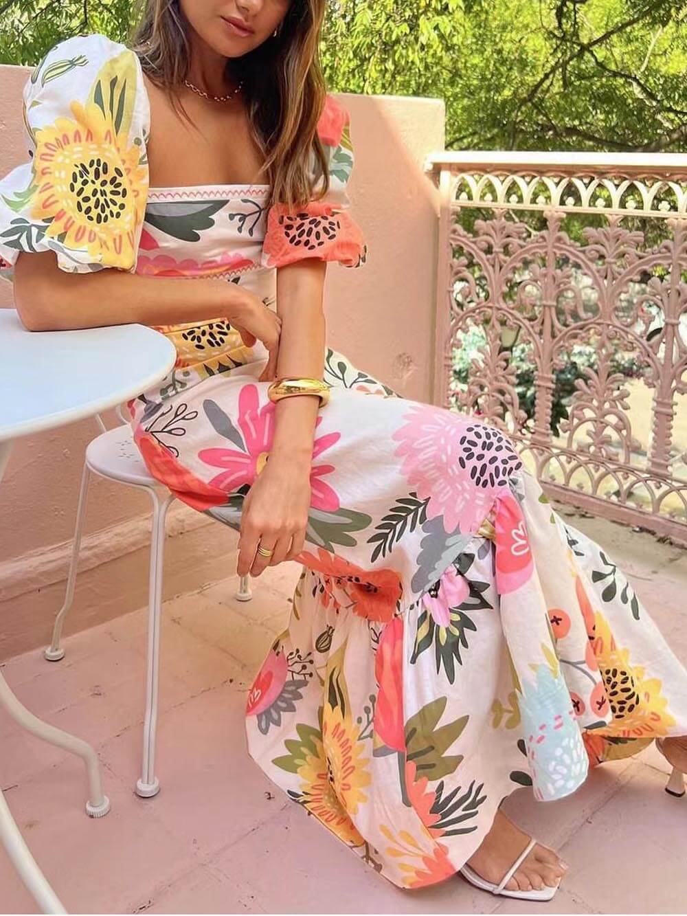 Luna™  Floral Maxi Dress
