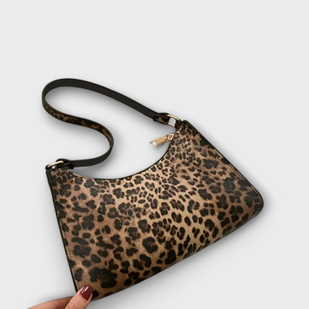 Alaia™ Leopard-Patterned Shoulder Bag