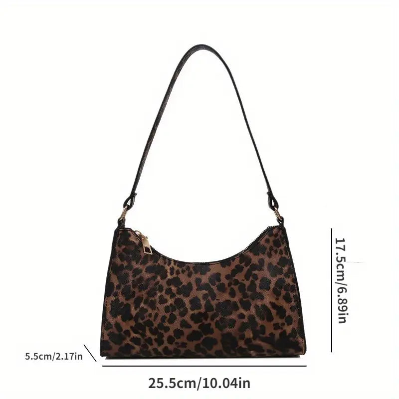 Alaia™ Leopard-Patterned Shoulder Bag