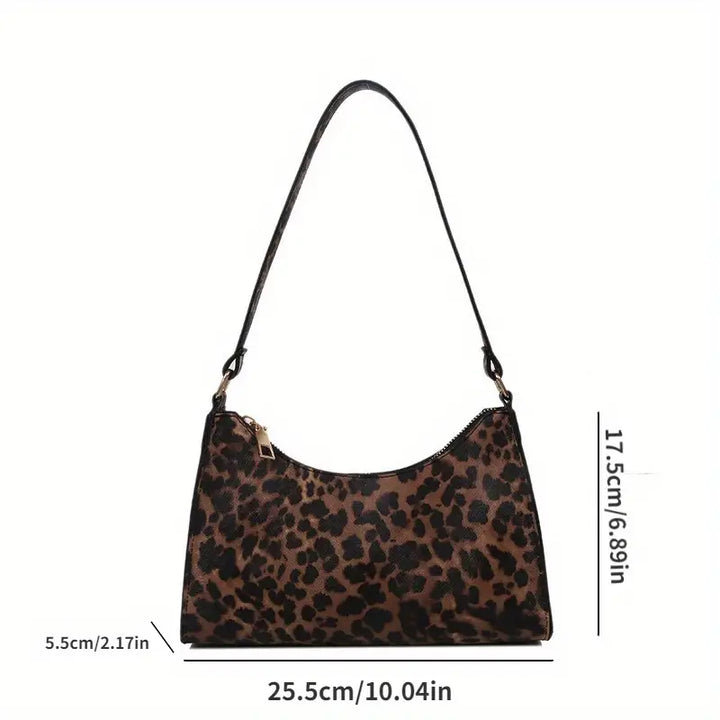 Alaia™ Leopard-Patterned Shoulder Bag