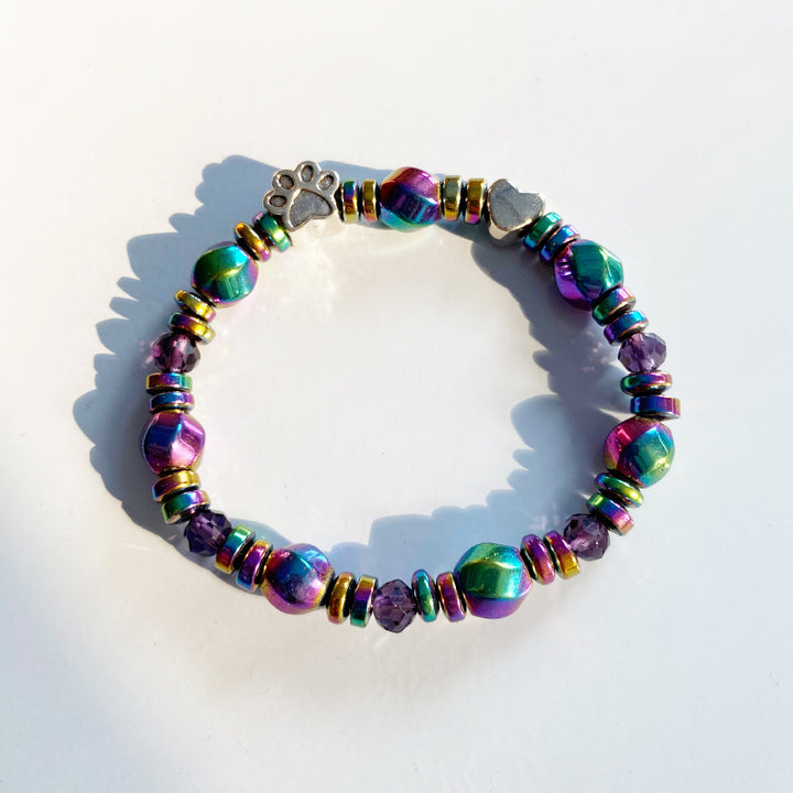 Magnetic Bracelet with Paw Charm