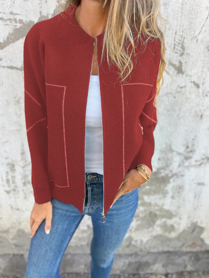 Cassie™ - Relaxed Zip-Up Vest