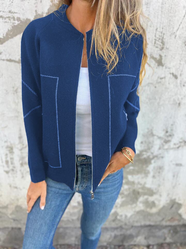 Cassie™ - Relaxed Zip-Up Vest