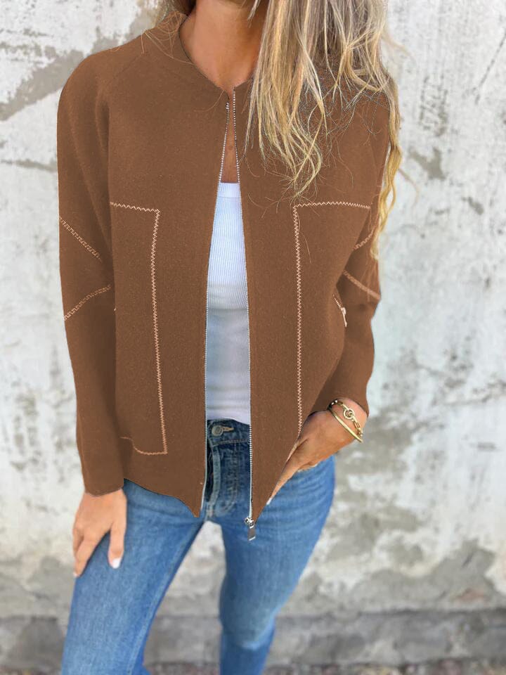 Cassie™ - Relaxed Zip-Up Vest