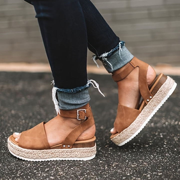 Noreen™ | Espadrille Platform Sandals
