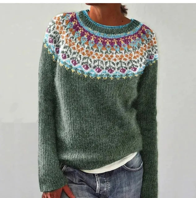 Blythe™ - Warm Nordic Winter Knit Sweater