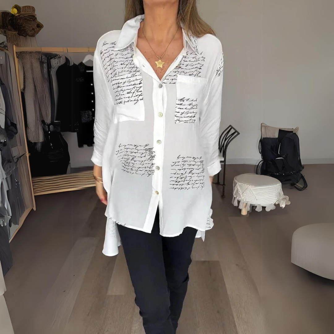 Chloé™  Elegant Button-Up Shirt