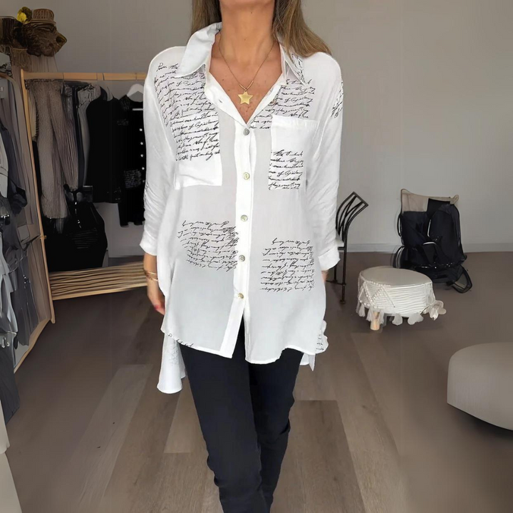 Chloé™  Elegant Button-Up Shirt