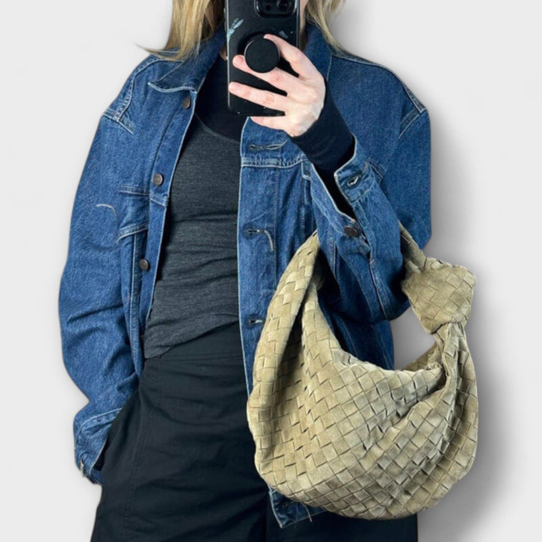 Denise™ Oversized Woven Handbag for Women