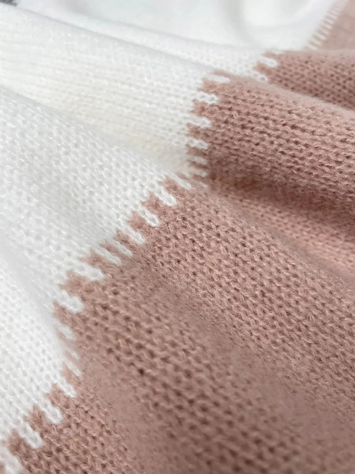 Jasmin™ - Cozy Long Sleeve Knit Sweater