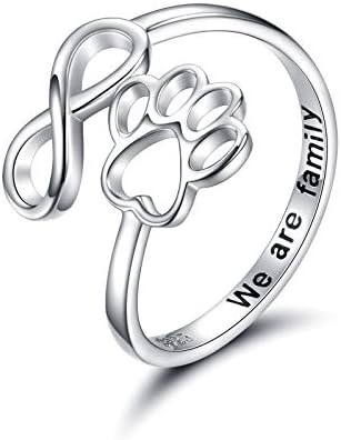 Artisan Paw and Heart Ring