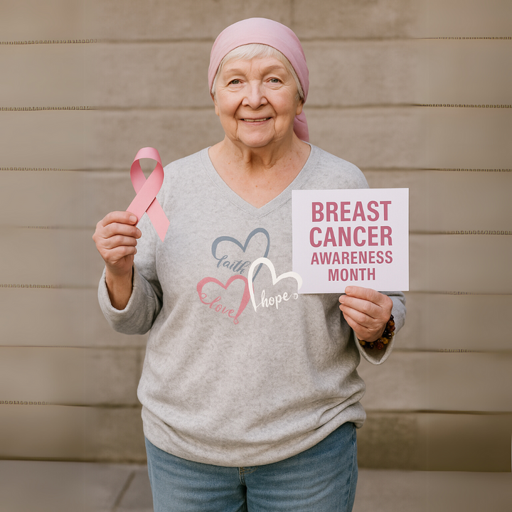 Elyse™ Breast Cancer Awareness Support Top