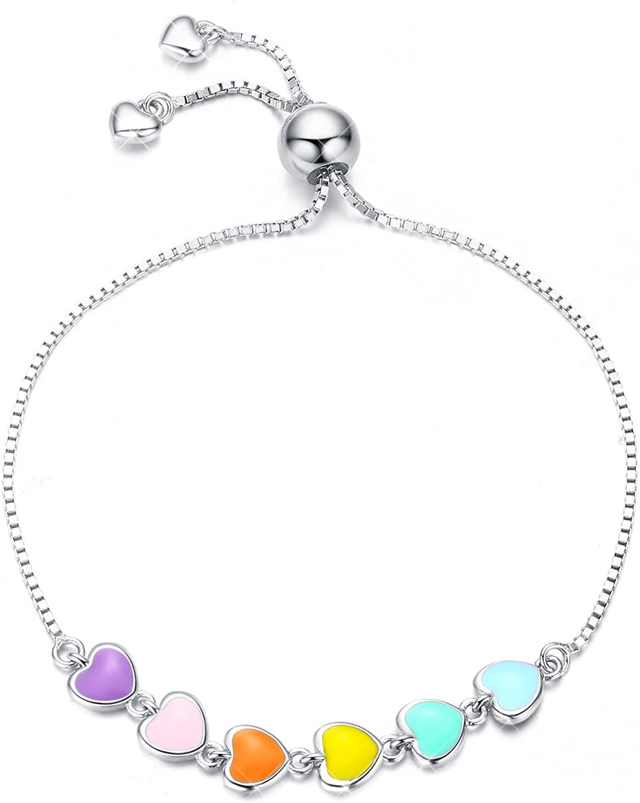 Adjustable Silver Paw Print Bracelet