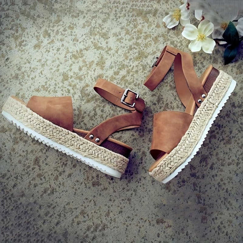 Noreen™ | Espadrille Platform Sandals