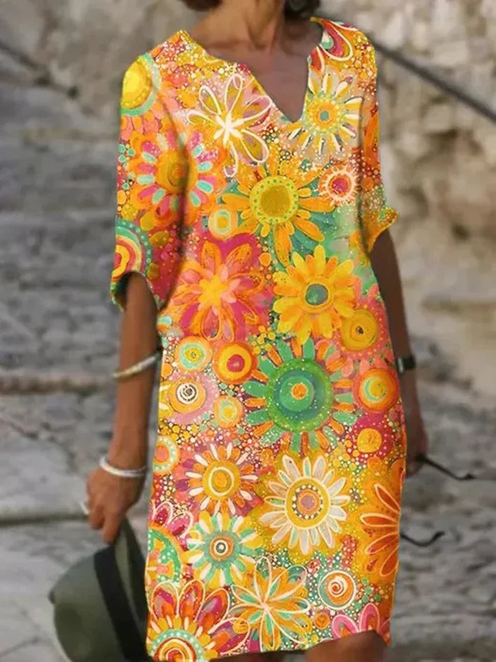 Kenzie™  Colorful Floral Dress