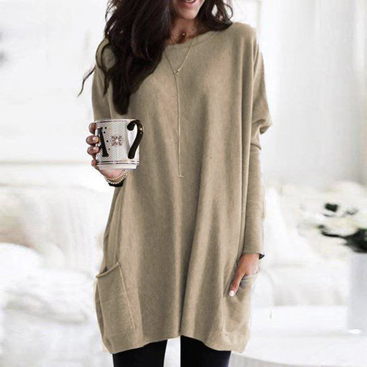Gwen™ Oversized Round Neck Jumper