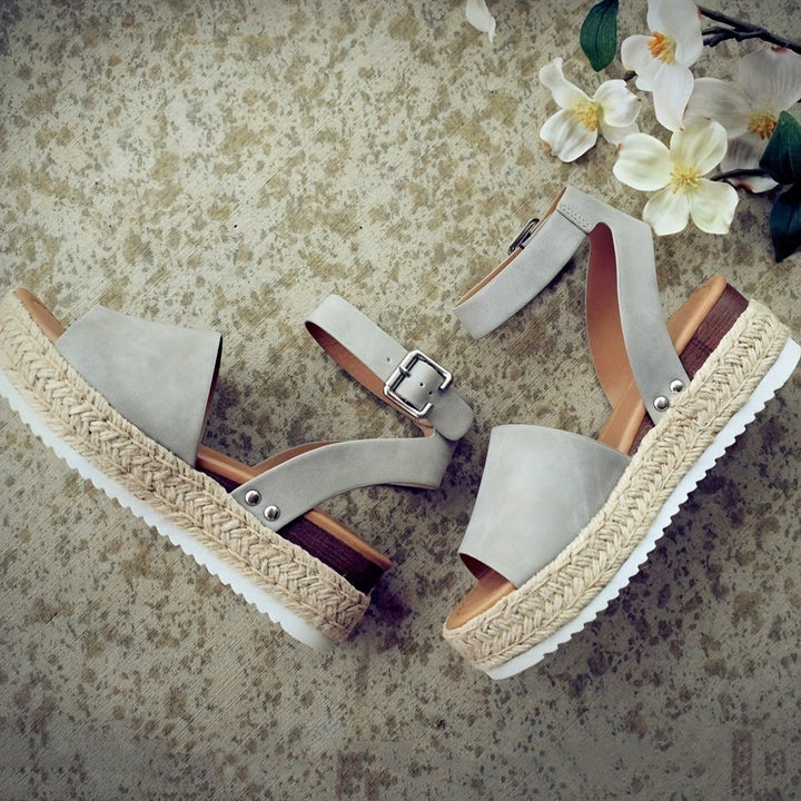 Noreen™ | Espadrille Platform Sandals
