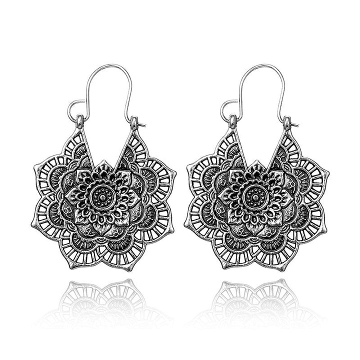 Payton™ Lotus Mandala Earrings