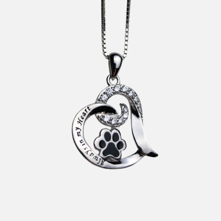 Stainless Steel Elegant Dog Memorial Pendant