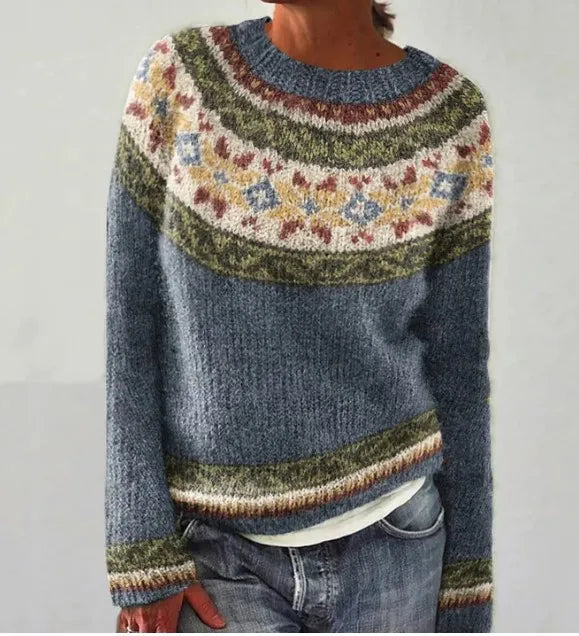 Blythe™ - Warm Nordic Winter Knit Sweater