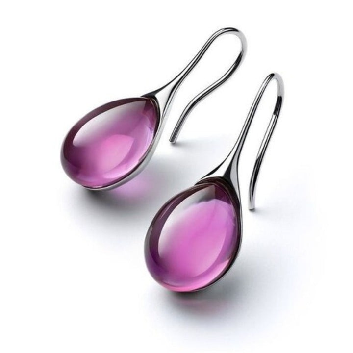 Joana™ Crystal Drop Earrings in Gold and Silver