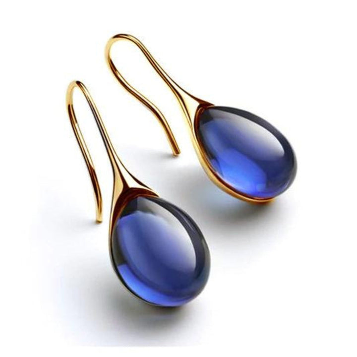 Joana™ Crystal Drop Earrings in Gold and Silver