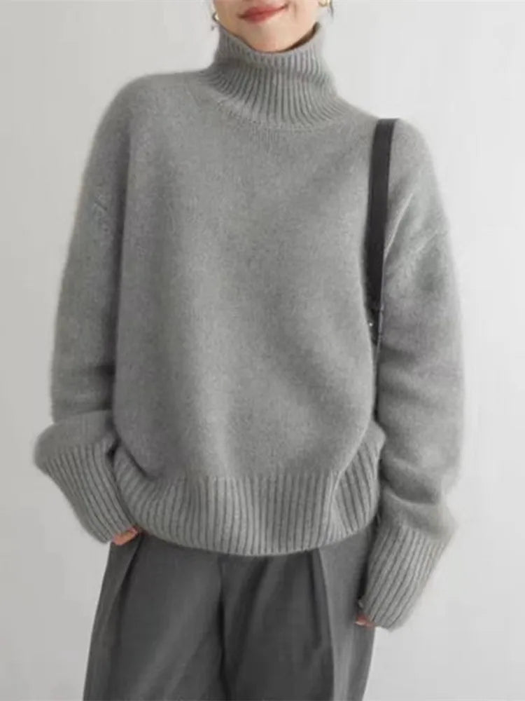 Lilian™ - Cozy Wool Turtleneck Sweater