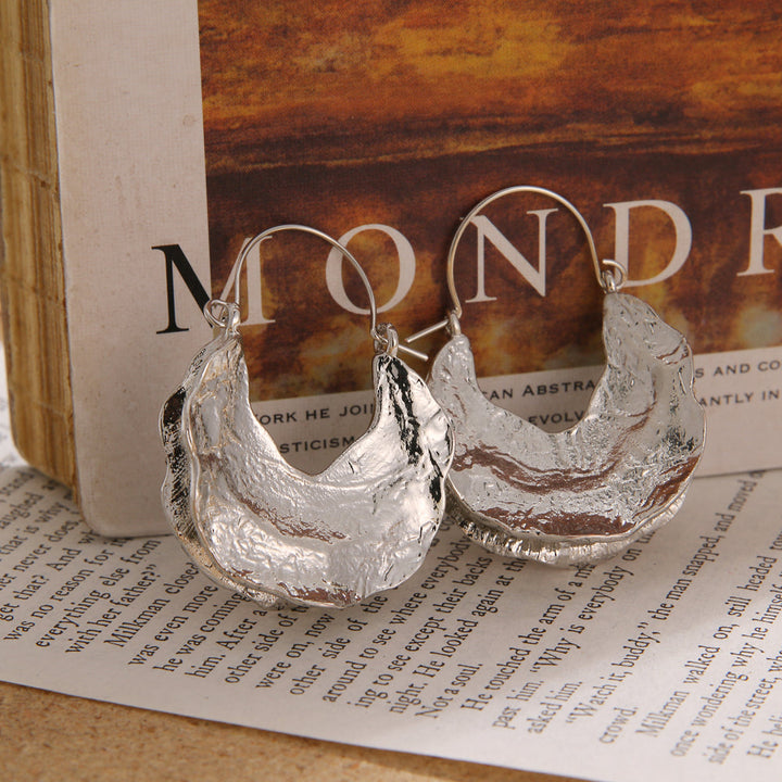Alora™ Vintage Silver & Gold Earrings